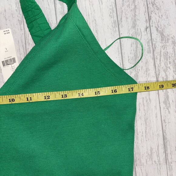 Womens Size L Maeve Anthropologie Strappy Tank Green NWT - Picture 10 of 11